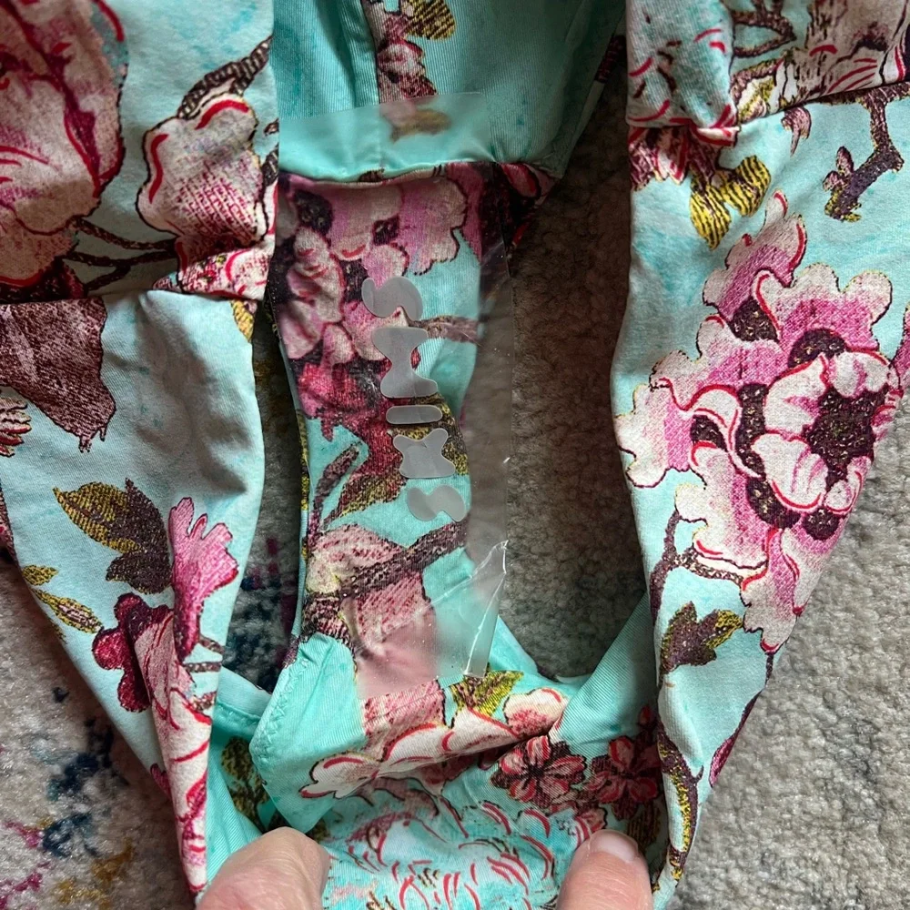 🌸🌺🌞SET, SKIMS x Roberto Cavalli Floral Bikini Set - Fagianella Print NWT🌸🌺💐 - Picture 4 of 14